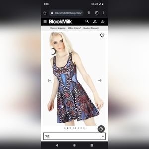 CAT'S EYE VS SNAKALEIDOSCOPE INSIDE OUT DRESS - LIMITED